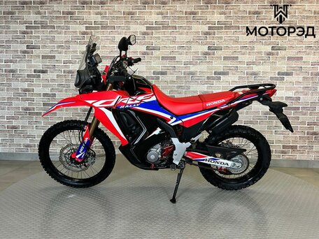 2021 Honda CRF 250L Rally, красный, 630000 рублей, вид 3
