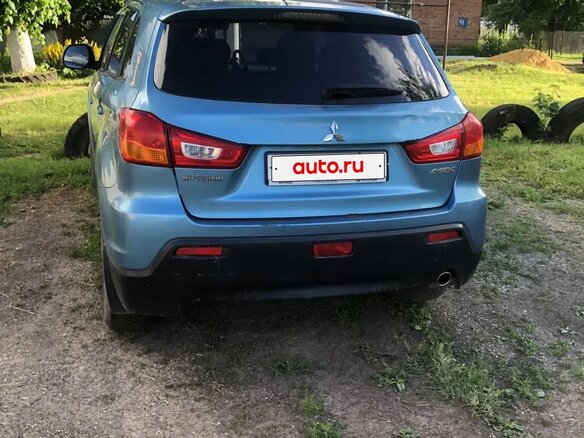 2010 Mitsubishi ASX I, голубой, 650000 рублей - вид 2