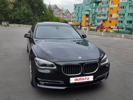 2013 BMW 7 серии Long 750Ld xDrive V (F01/F02/F04) Рестайлинг, чёрный, 2250000 рублей, вид 3