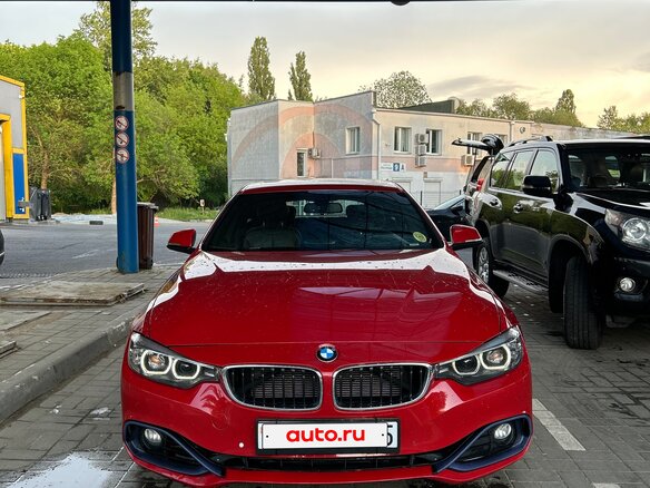 2016 BMW 4 серии Gran Coupe 428i F32/F33/F36, красный, 1700000 рублей - вид 1