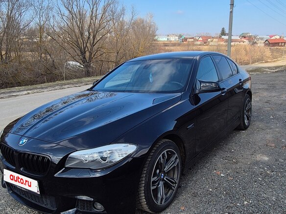 2010 BMW 5 серии 520d VI (F10/F11/F07), чёрный, 1620000 рублей - вид 1