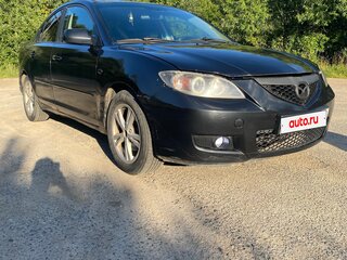 2006 Mazda 3 I (BK) Рестайлинг, чёрный, 300000 рублей, вид 2