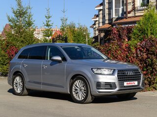 2018 Audi Q7 II (4M), серебристый, 4690000 рублей, вид 1