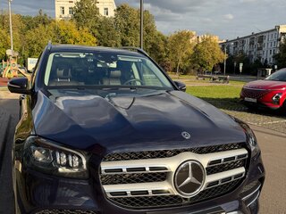 2019 Mercedes-Benz GLS 400 d II (X167), синий, 7650000 рублей, вид 3