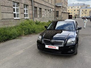 2007 Toyota Avensis II Рестайлинг, чёрный, 820000 рублей, вид 2