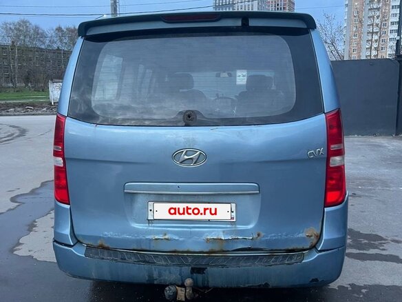 2008 Hyundai Grand Starex I, голубой - вид 3