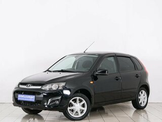 2014 Lada (ВАЗ) Kalina II, чёрный, 429000 рублей, вид 3