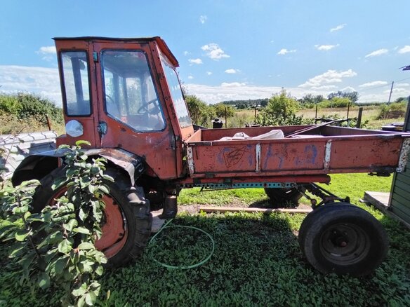 1992 ХТЗ Т-16, красный, 130000 рублей - вид 4