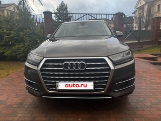 2015 Audi Q7 II (4M), коричневый, 3700000 рублей, вид 3