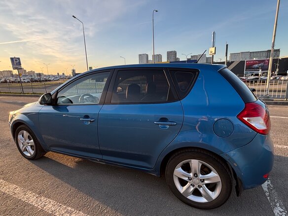 2010 Kia Ceed I Рестайлинг, синий, 550000 рублей - вид 5