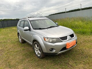 2008 Mitsubishi Outlander II, серебристый, 1250000 рублей, вид 2
