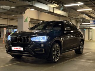 2017 BMW X6 30d II (F16), чёрный, 4115000 рублей, вид 1