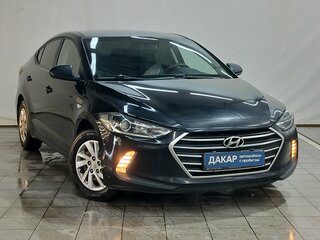 2016 Hyundai Elantra VI (AD), чёрный, 940000 рублей, вид 3