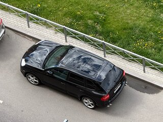 2008 Porsche Cayenne Turbo I Рестайлинг (957), чёрный, 979999 рублей, вид 4