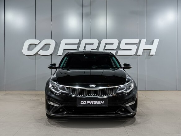 2019 Kia Optima IV Рестайлинг, чёрный, 1699000 рублей - вид 2