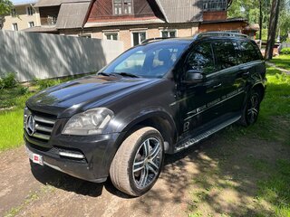 2012 Mercedes-Benz GL-Класс 500 I (X164) Рестайлинг, чёрный, 1350000 рублей, вид 2