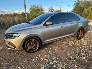 2021 Volkswagen Polo VI, бежевый, 1748500 рублей, вид 5