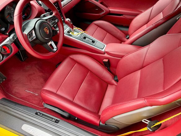 2020 Porsche Boxster S IV 718 (982), жёлтый, 8700000 рублей - вид 14