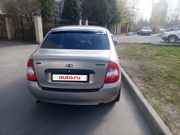 2005 Lada (ВАЗ) Kalina I, бежевый, 220000 рублей - вид 5