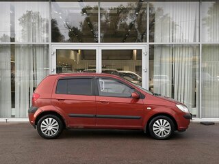 2007 Hyundai Getz I Рестайлинг, красный, 495000 рублей, вид 4
