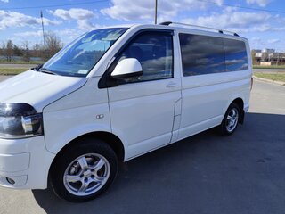 2010 Volkswagen Caravelle T5 Рестайлинг, белый, 1370000 рублей, вид 4