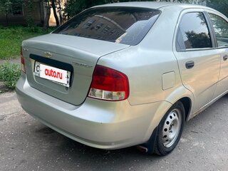 2005 Chevrolet Aveo I, серебристый, 190000 рублей, вид 5