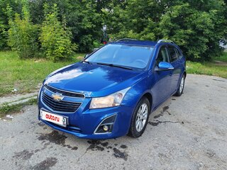 2014 Chevrolet Cruze I Рестайлинг, синий, 675000 рублей, вид 1