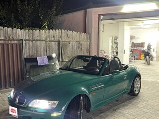 2000 BMW Z3 I Рестайлинг, зелёный, 1400000 рублей, вид 3