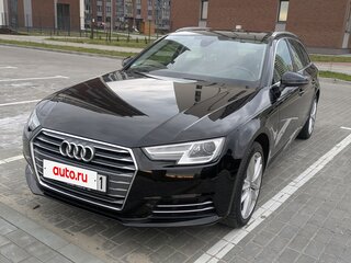 2017 Audi A4 V (B9), чёрный, 1572536 рублей, вид 3
