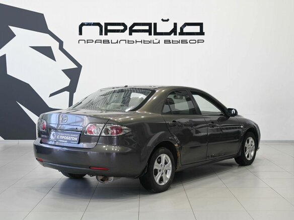 2006 Mazda 6 I (GG) Рестайлинг, серебристый - вид 2