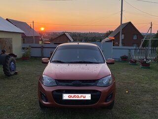 2013 Lada (ВАЗ) Kalina II, оранжевый, 345000 рублей, вид 2