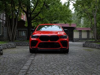 2021 BMW X6 40i III (G06), белый, 5000000 рублей, вид 2
