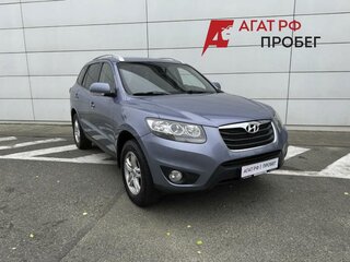 2010 Hyundai Santa Fe II, голубой, 1150000 рублей, вид 3