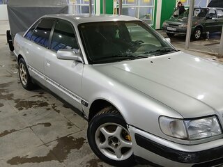 1991 Audi 100 IV (C4), серебристый, 250000 рублей, вид 1