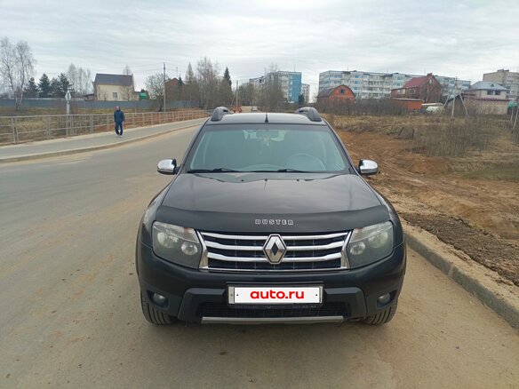 2012 Renault Duster I, чёрный, 950000 рублей