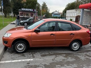 2014 Lada (ВАЗ) Granta I, оранжевый, 400000 рублей, вид 5