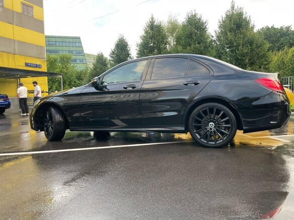 2019 Mercedes-Benz C-Класс 220 d IV (W205) Рестайлинг, чёрный - вид 5