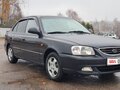 2008 Hyundai Accent ТагАЗ II, чёрный - вид 3