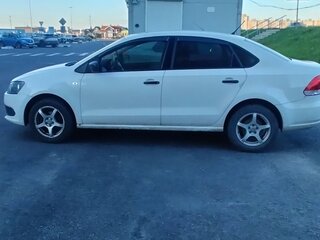 2013 Volkswagen Polo V, белый, 590000 рублей, вид 3