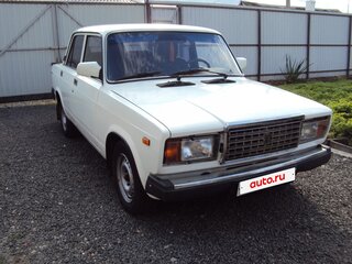 2004 Lada (ВАЗ) 2107, белый, 135000 рублей, вид 1