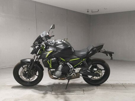 2017 Kawasaki Z 650, чёрный, 717000 рублей, вид 1