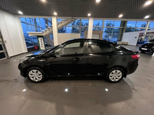 2012 Kia Rio 4-speed III, чёрный - вид 5