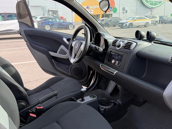 2009 Smart Fortwo II, чёрный, 449000 рублей - вид 9