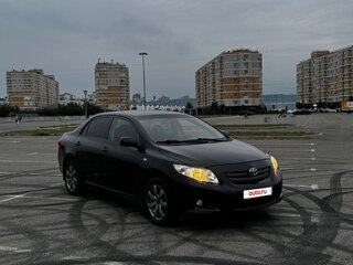 2008 Toyota Corolla X (E140, E150), чёрный, 780000 рублей, вид 4