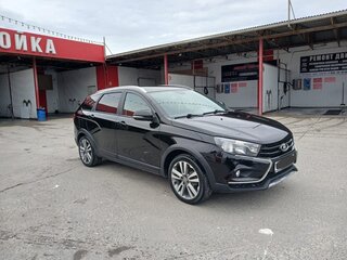 2020 Lada (ВАЗ) Vesta SW Cross I, чёрный, 970000 рублей, вид 2
