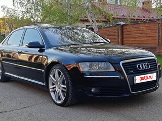 2007 Audi A8 II (D3) Рестайлинг 2, коричневый, 1099999 рублей, вид 3