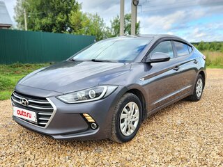 2017 Hyundai Elantra VI (AD), серый, 1250000 рублей, вид 1