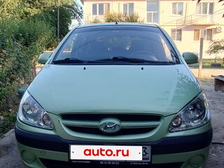 2007 Hyundai Getz I Рестайлинг, зелёный, 598000 рублей, вид 1