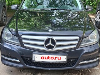 2012 Mercedes-Benz C-Класс 180 BlueEFFICIENCY III (W204) Рестайлинг, чёрный, 1200000 рублей, вид 1