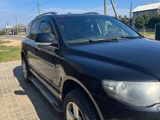 2008 Volkswagen Touareg I Рестайлинг, чёрный, 920000 рублей, вид 4